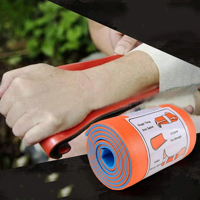 Outdoor First Aid Fixed Splints High-molecular Malleable Multi-functional Fracture Splints Pet Splints Can Be Folded and Cut