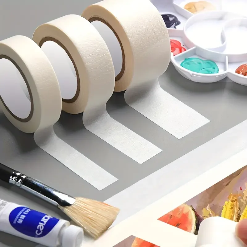 Cinta adhesiva de acuarela premium de 3 rollos: sin ácido, puntada media, 3 anchos (1,5/2/3 cm) para artistas y manualidades