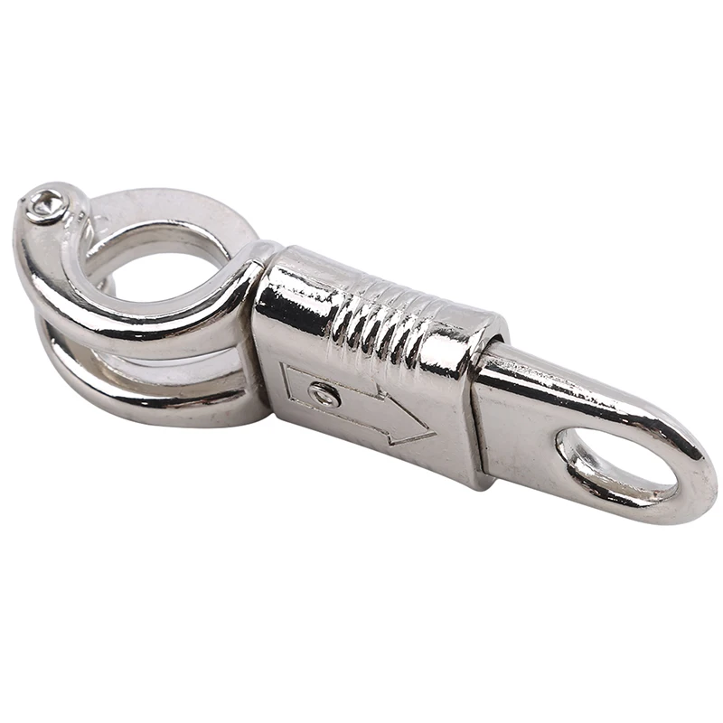 Fibbia a Clip antipanico per cavalli 10cm in lega di zinco a sgancio rapido gancio terrore a scatto per attrezzature sportive equestri Pony Horses Care Product
