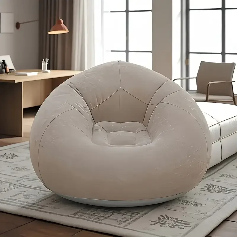 2 uds (1 sofá + 1 bomba de aire) sofá inflable de PVC, adecuado para acampar, hacer senderismo y actividades al aire libre, regalos de Halloween/Navidad