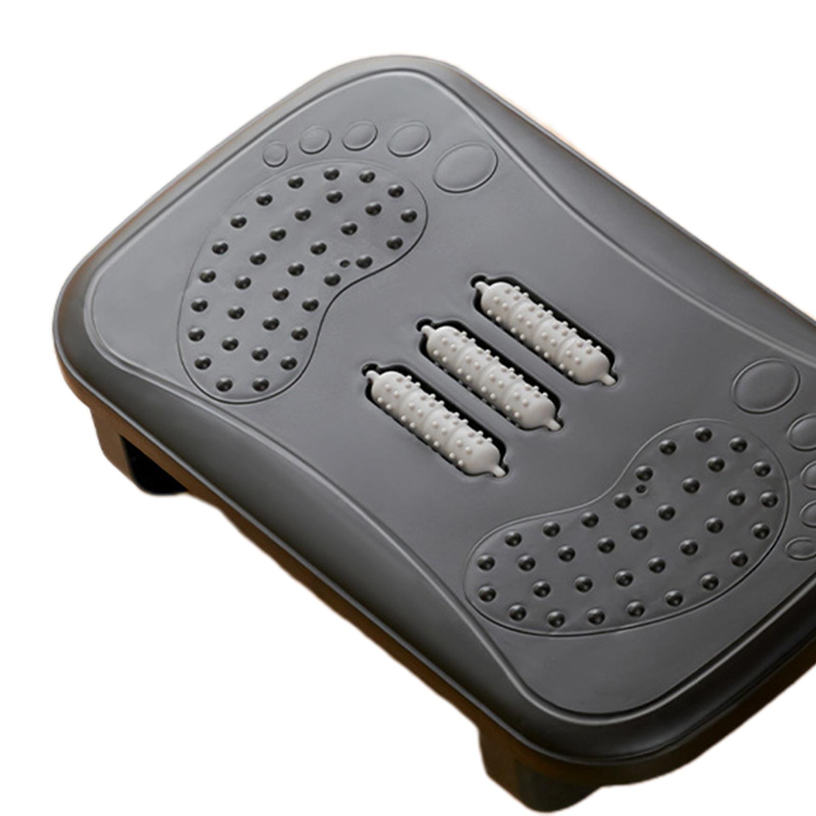 Foot Stool with Massage Rollers Leg Rest Foot Support Foot Rest Under Desk for Car Office Women Men Living Room Computer Desk