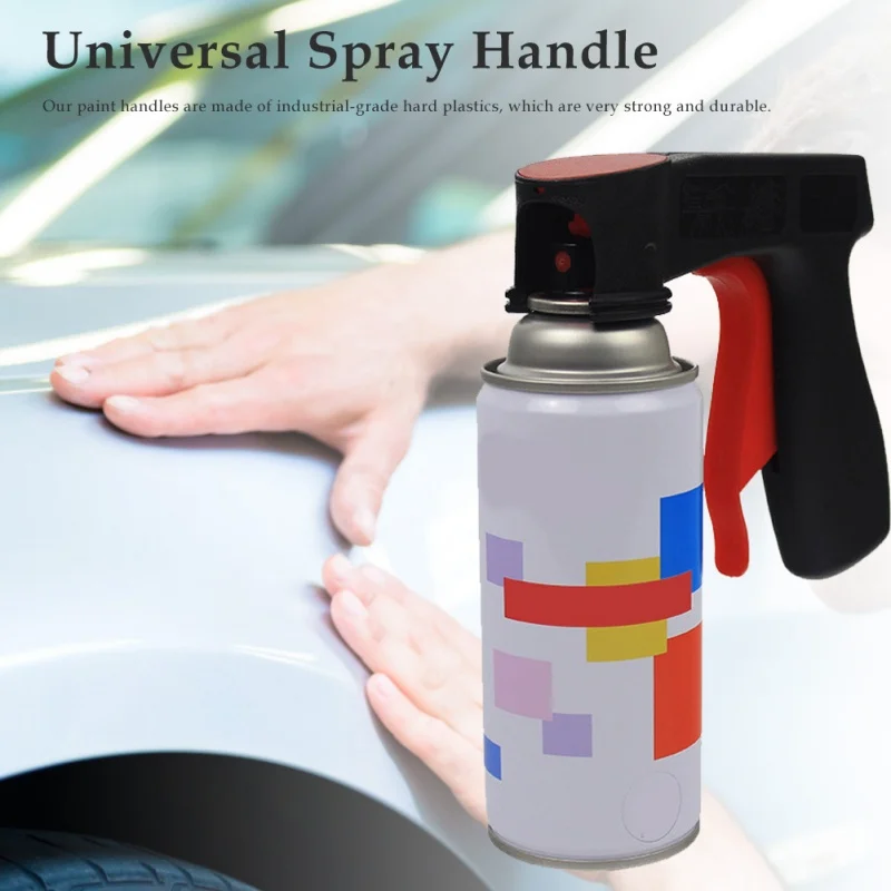 1 STKS Polijsten Verfspuitpistool Adapter Instant Aerosol Trigger Handvat Plastic Universele Herbruikbare Auto's Onderhoud Zorg Tool