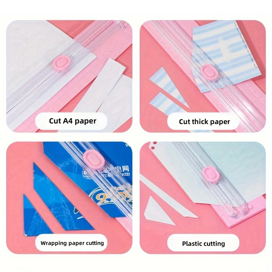1pc portable A3/A4 paper cutter for effortless paper-cutting every time - Perfect For School, Home And Office!