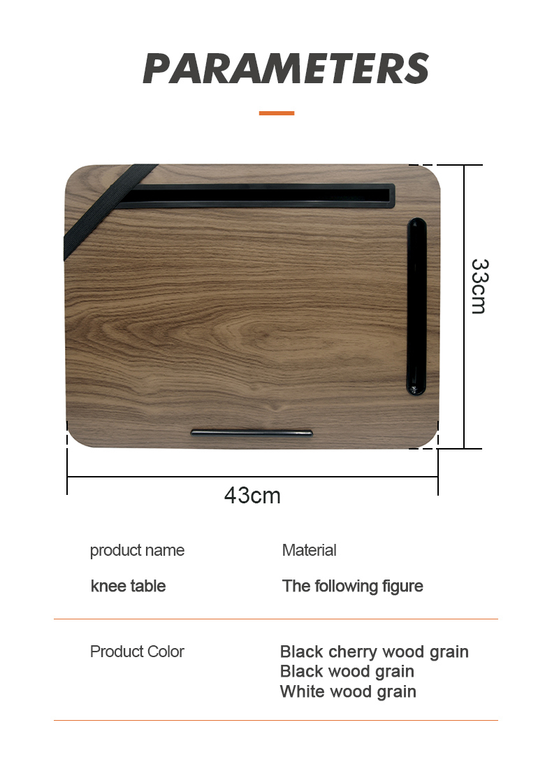 โต๊ะแล็ปท็อปแบบพกพาพร้อมช่องใส่ iPad มือถือและที่วางโทรศัพท์สําหรับเตียงโซฟารถ - โต๊ะแล็ปท็อปอเนกประสงค์สําหรับคนขี้เกียจ