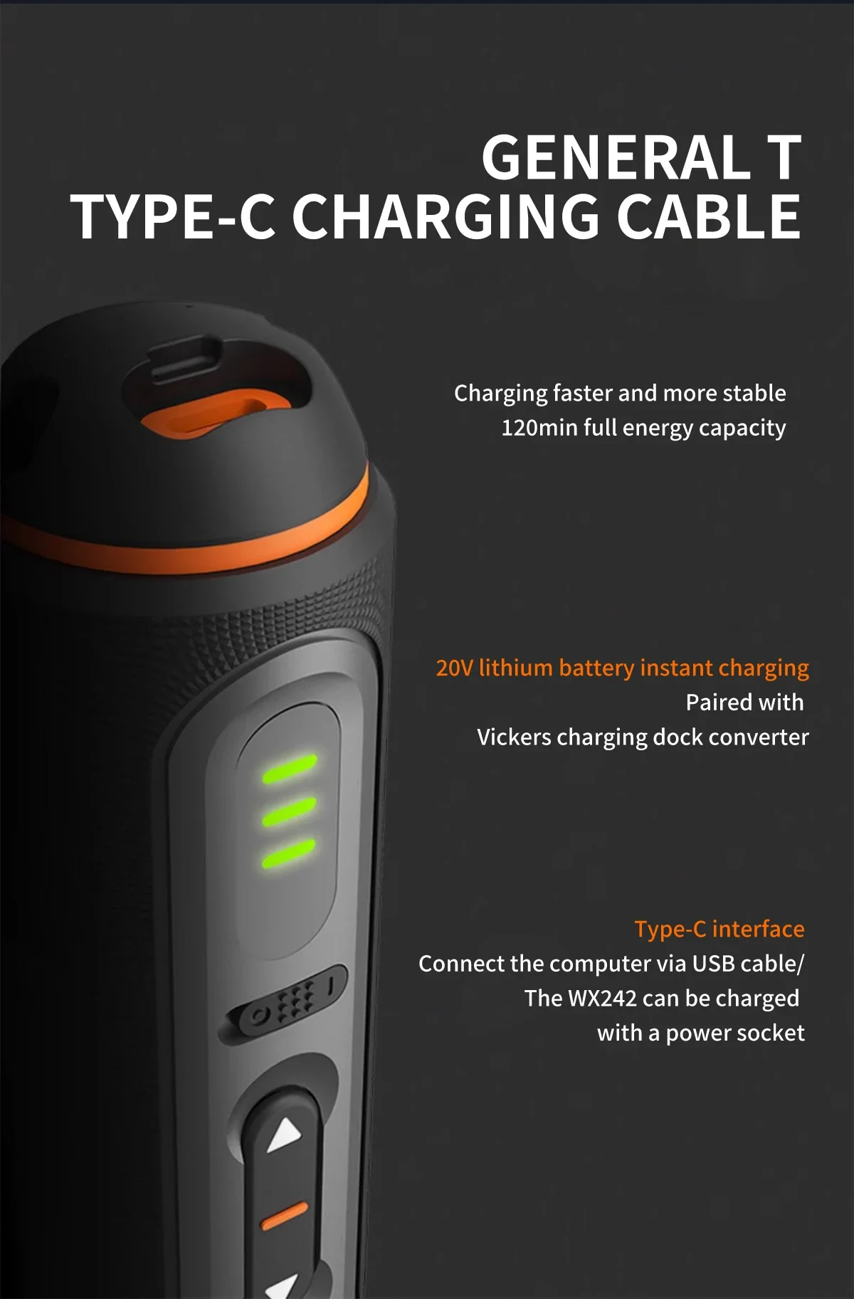 Worx 30 Bit Sets Power Tools WX242 Electrical Screwdriver Sets Smart Cordless drill Screwdrivers USB Rechargeable Handle 4V DIY