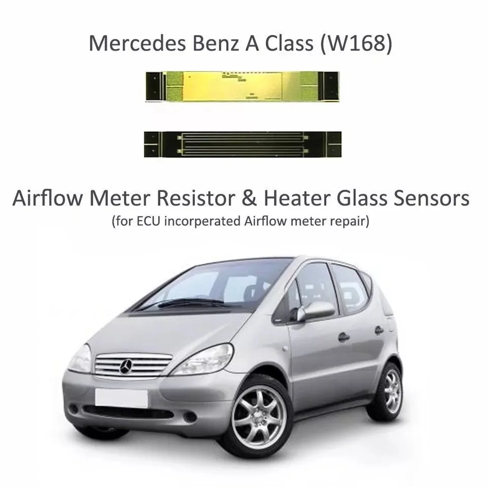 Un par para resistencia de flujo de aire VDO Clase A W168 y sensor de temperatura sensor de calentador