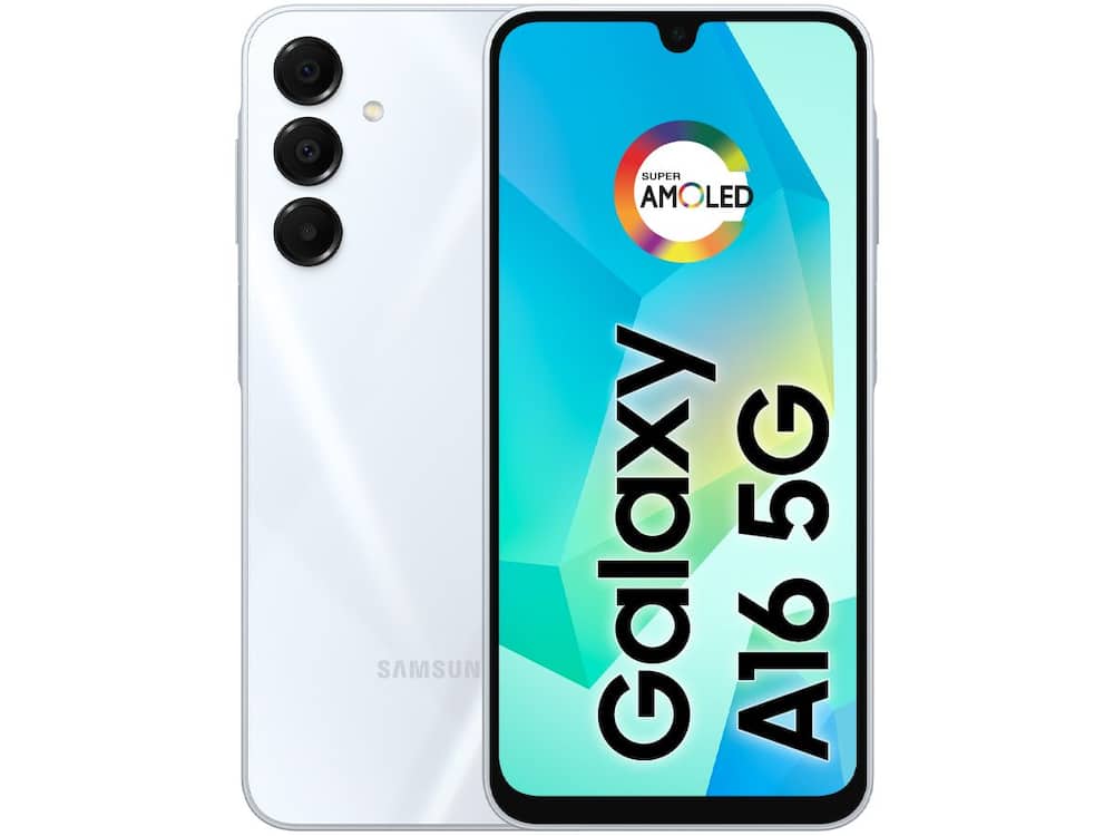 Smartphone Samsung Galaxy A16 128GB Cinza 5G 4GB RAM 6,7" FHD+ Câm Tripla até 50MP + Selfie 13MP Bateria 5000mAh