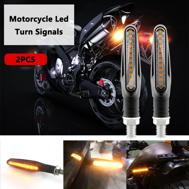 ไฟเลี้ยว LED สำหรับรถจักรยานยนต์ ไฟท้าย ไฟเบรก ไฟเลี้ยว ไฟสัญญาณหยุด ไฟ DRL สำหรับรถจักรยานยนต์