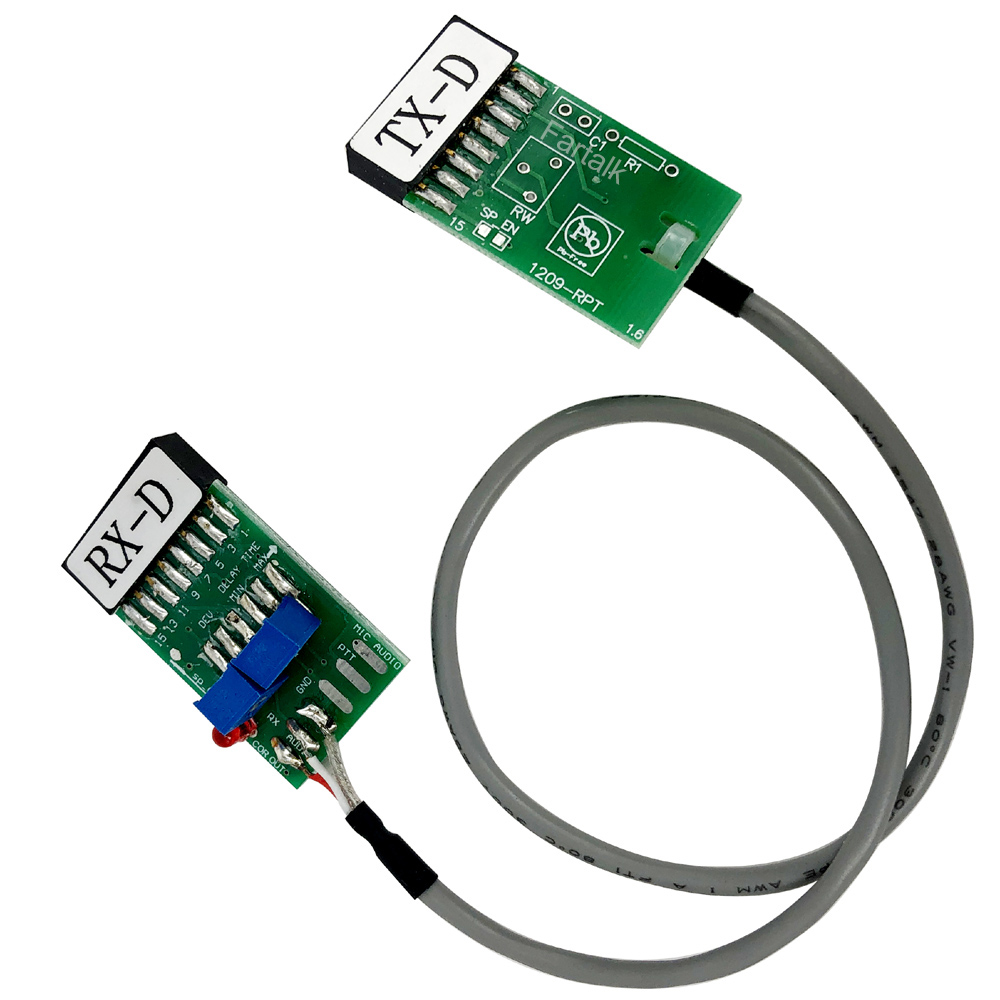Cabo conector repetidor de rádio TX-RX atraso de tempo para motorola gm300 gm338 gm3188 gm3688 gm950i gm950e sm120 walkie talkie