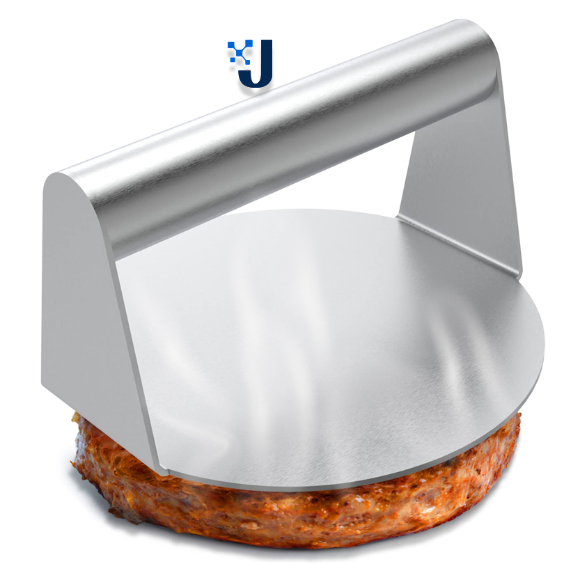 Stainless Steel Smash Burger Press Dropshipping Meat Masher Circular Meat Press Mold for Deli Meats Kitchen Accessories