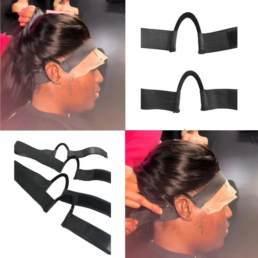 1/2/3 pièces bande de perruque fondue en dentelle confortable avec cintre d'oreille nouveauté bande de perruque avec Protection des oreilles bande de bord en dentelle