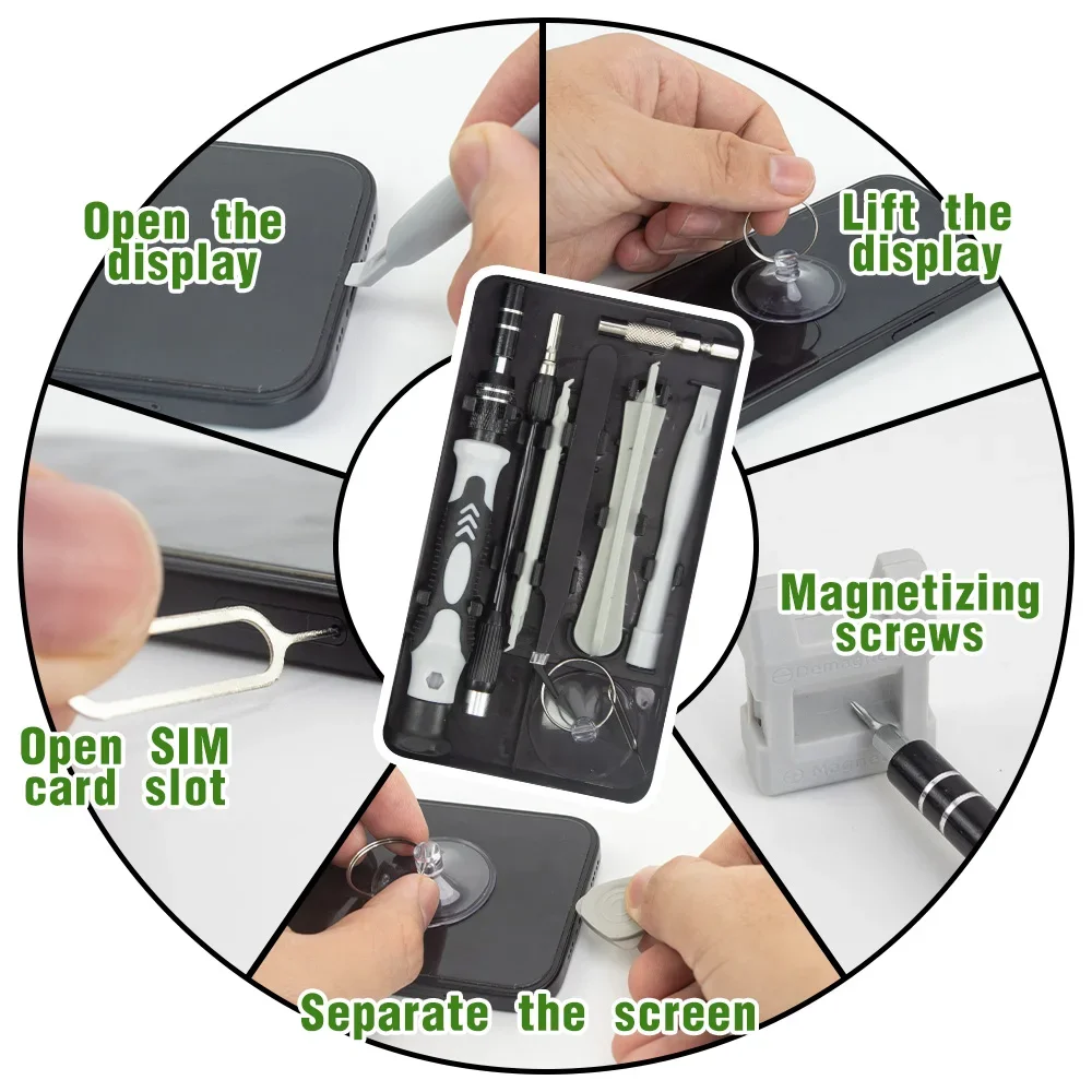 Ultimate 115-in-1 Precision Screwdriver Set for Electronics PC Laptop Phone MacBook Repair Professional Tools Kit for Every Task