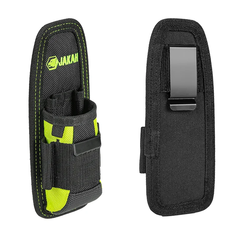 Jakah Small Tool Holder, Min Work Organizer Tool Pouch and Knife Holder with Snap Clip Mini Electrican Tool Holder HL058