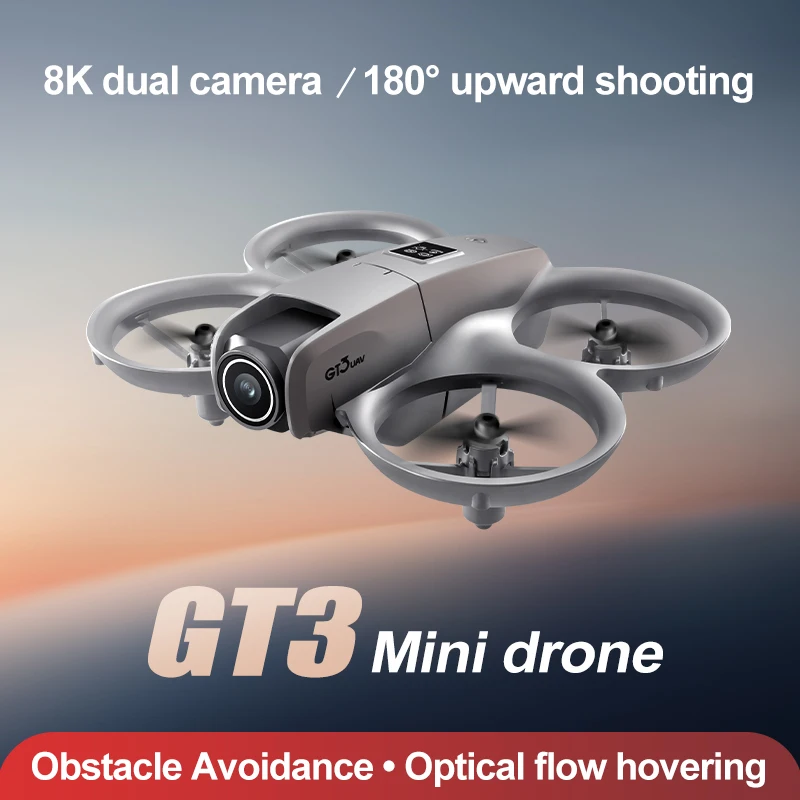 Professional Mini RC Drone 8K 5G HD Aerial Photography Obstacle Avoidance Optical Flow Positioning Dual Camera Quadcopter Toy