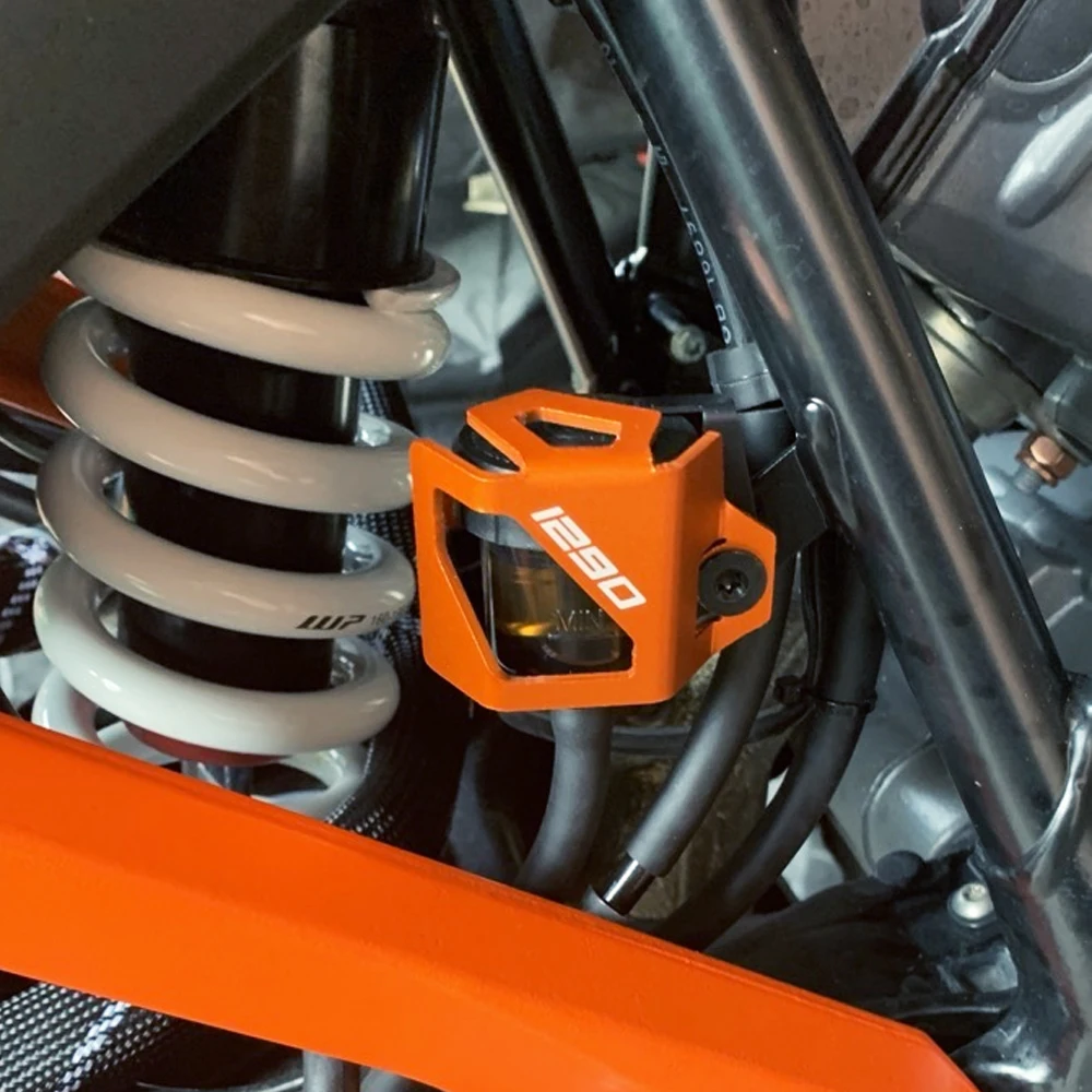 KTM 790 890 1290 1090 1190 スーパーアドベンチャー S R T 1290 アドベンチャー SAS オートバイリアブレーキリザーバーガードプロテクターカバー
