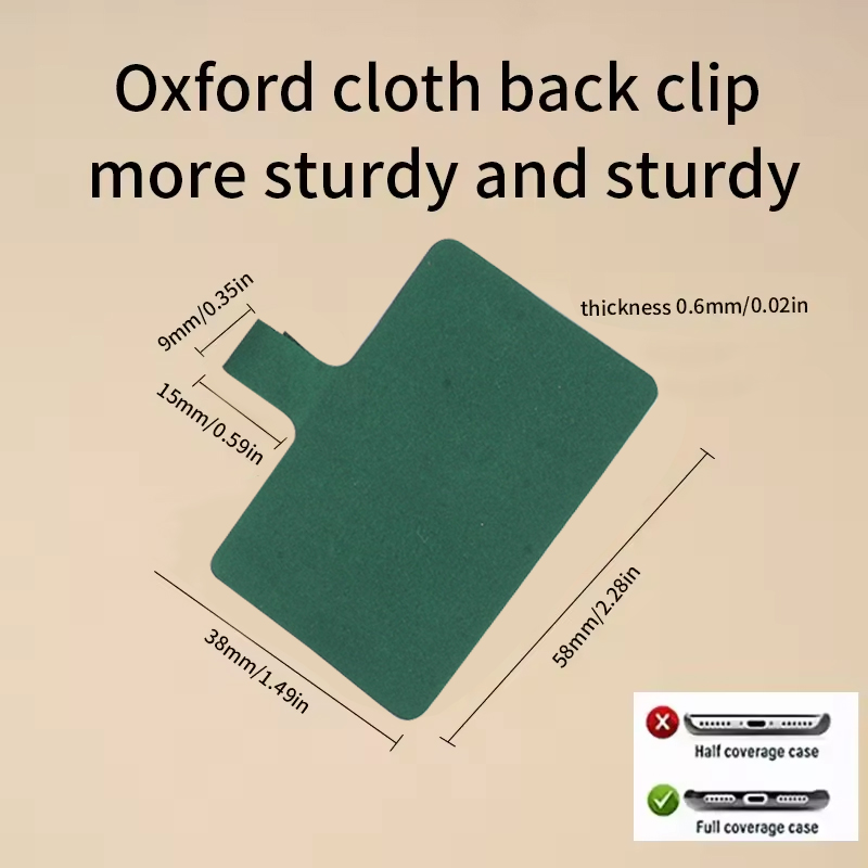 Crossbody Lanyard Necklace Strap Universal Mobile Phone Adjustment Long Hanging Rope With Clip Anti-Lost Lanyard