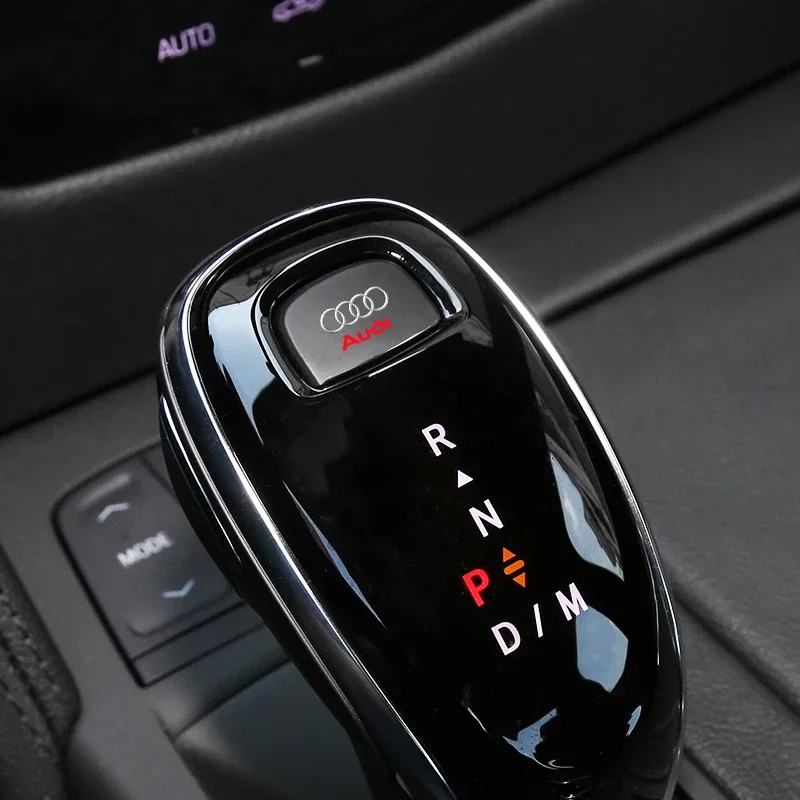 Pegatina Interior de coche, calcomanías de control Central, insignia emblema para Audi sline A4 B7 B8 B9 A3 8P 8V 8L A5 A6 C6 C5 C7 4F A1 A7 A8 Q2 Q3