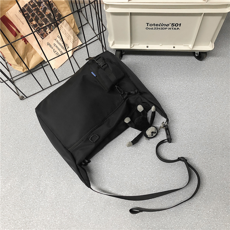 Trendy Men's Crossbody Bag for College Students Class oulder Bag Street Sle Workwear Single Strap Functional Large Size