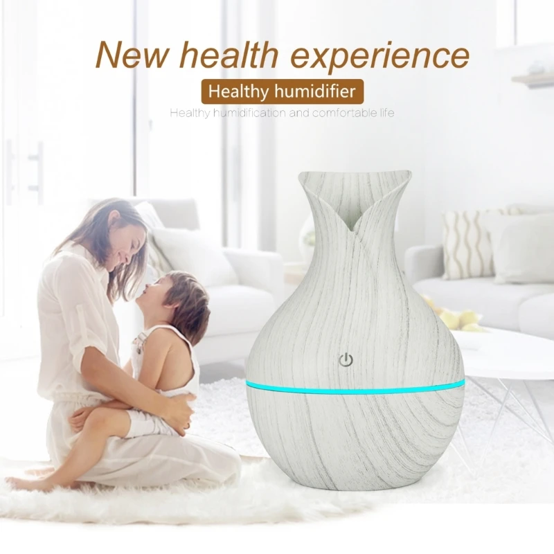 200ml Air Humidifier Essential Oil Diffuser USB Mist Maker MINI Humidificador พร้อมแสงสีสันสดใสสําหรับรถบ้านสํานักงาน