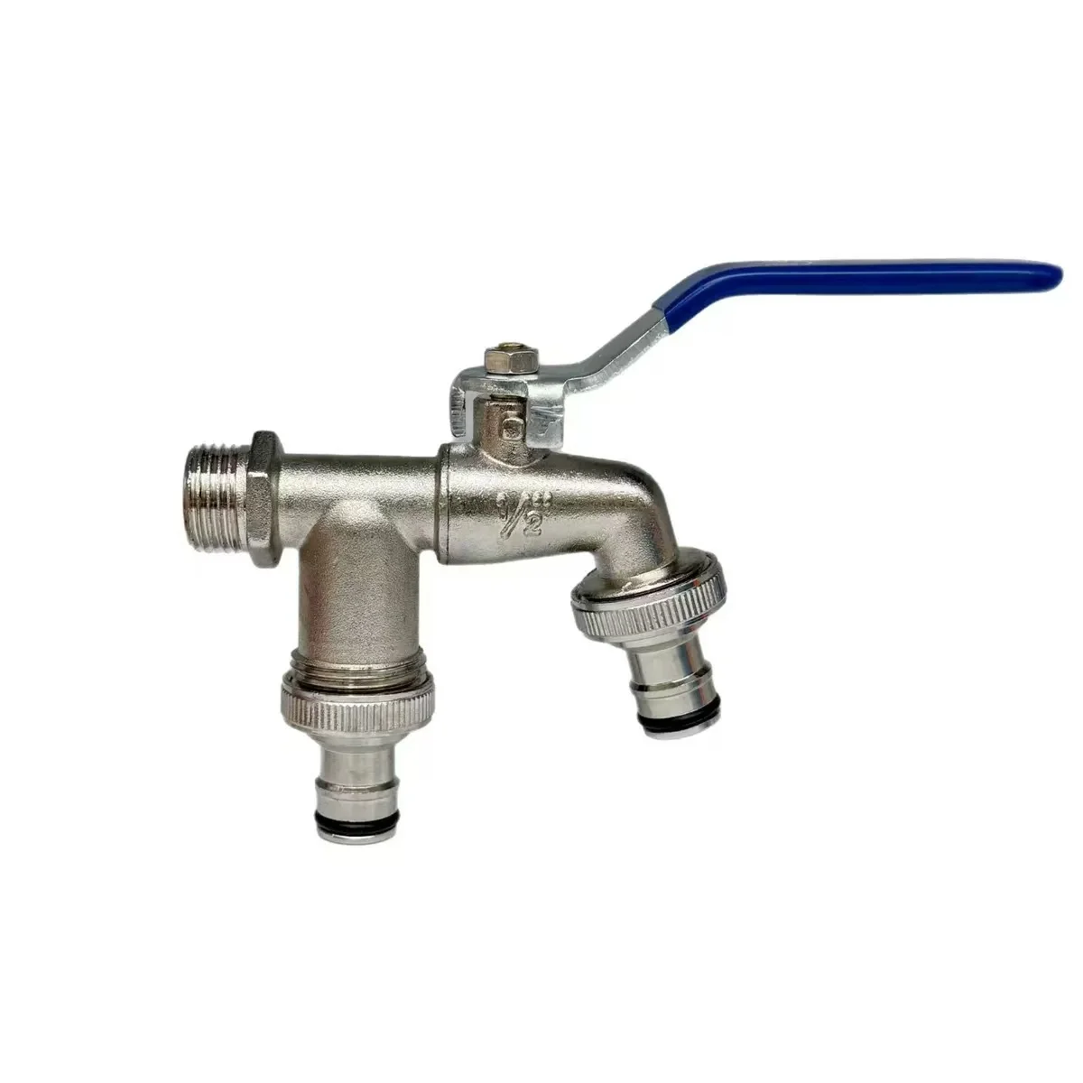 1/2'' 3/4'' Zink-legierung Wasserhahn Wasser Splitter Wasser Anschluss Adapter Outdoor Schalter Garten Bewässerung Rohr Anschluss Wasserhahn