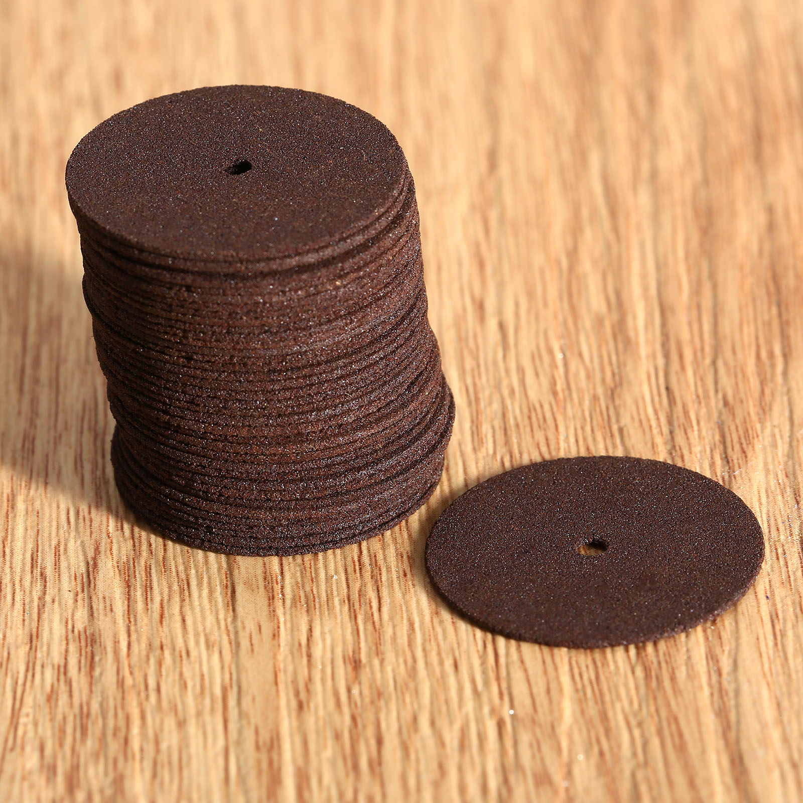 36Pcs 24mm 강화 그라인딩 휠 디스크 금속 커터 Dremel 액세서리 용 목재 절단 도구 드릴 로타리 도구