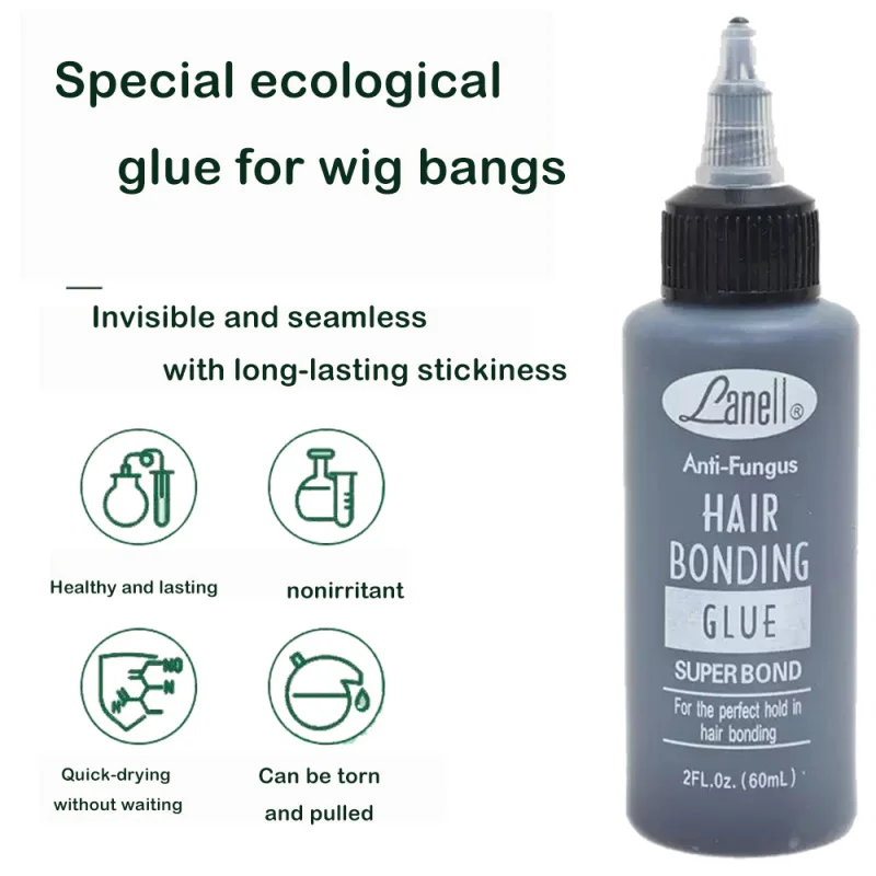 Wig Tool Liquid Adhesive False Wig Glue grafting eyelash glue Hair Extension Invisible seamless sticky and long-lasting