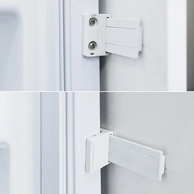 1 Set Embedded Refrigerator Slide Rail For Fridge Door Slide Rail Mounting Kit Refrigerator Door Sliding Guide Moving Slide