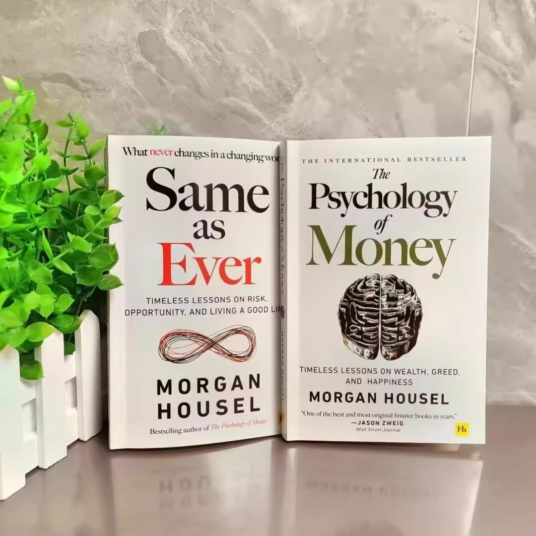 2 Boeken Van Morgan Housl De Psychologie Van Geld En Hetzelfde Als Altijd Boek In Engelse Paperback