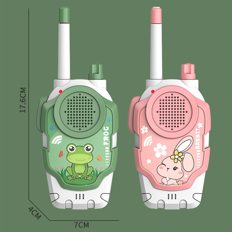 2Pcs Walkie Talkie Children Toy Long Rang Wireless Interphone Parent-Child Interaction Intercom Communication Toys For Kids Gift