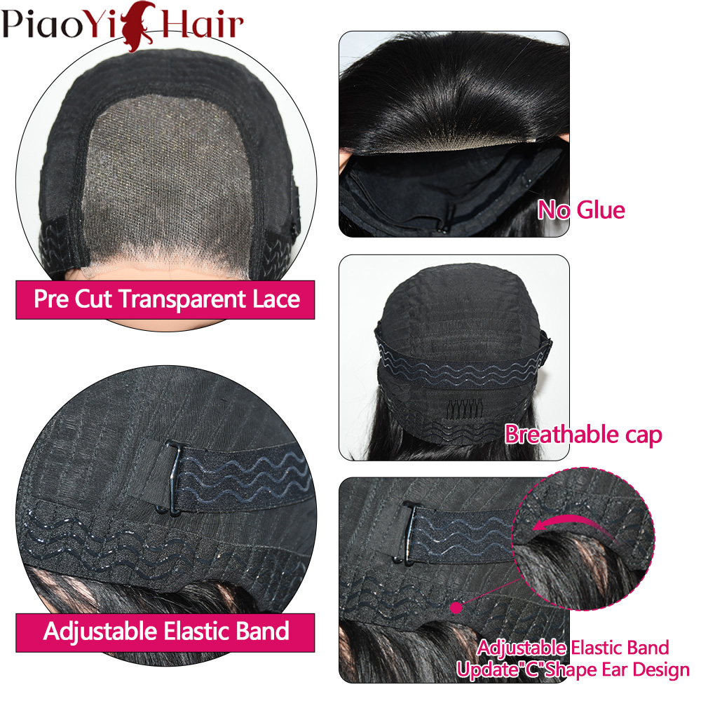 글루리스 인간의 머리카락 물 곱슬 웨이브 밥 착용 준비 깊은 가발 200 밀도 4X4 레이스 가발 밥 100% 인간의 머리 가발 최고 품질