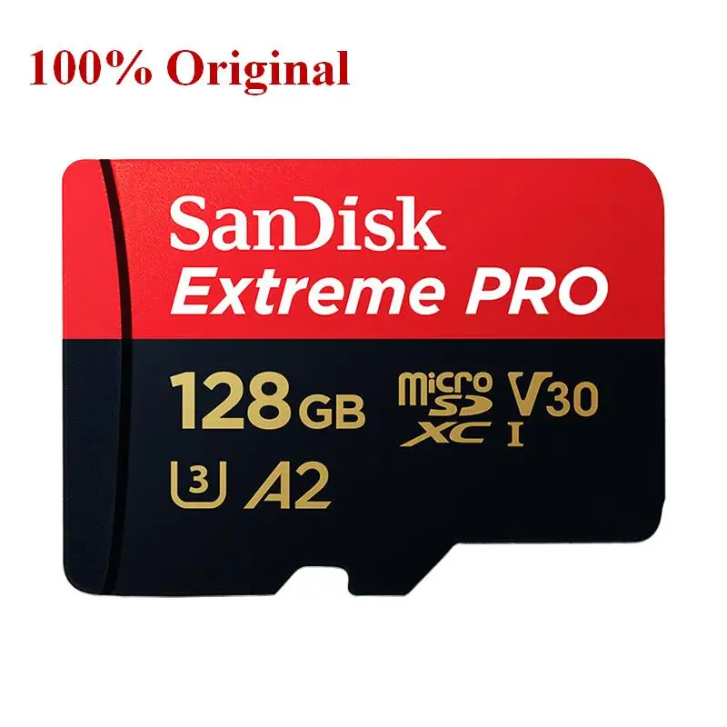 SanDisk Extreme Pro TB 512 ГБ 256 ГБ 128 Гб 64 Гб 32 Гб microSDHC SDXC Фотокарта памяти micro TF 170 Мб/с класс 10 U3 с SD адаптером