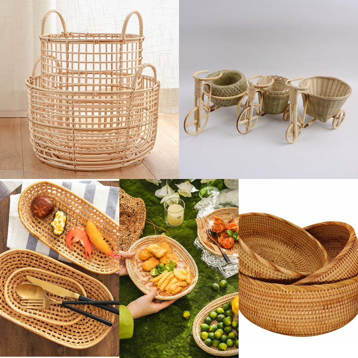 2-7mm de diâmetro 10 metros natural indonésio real rattan núcleo redondo cana para cadeira reparação cesta material de móveis