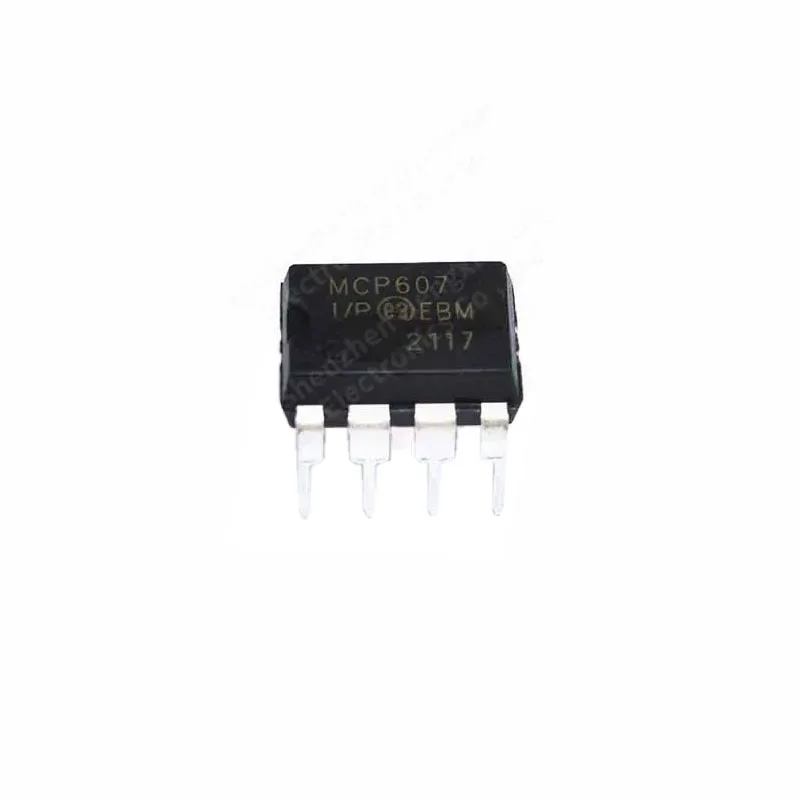 5 pezzi MCP607-I chip amplificatore operazionale DIP-8 in linea