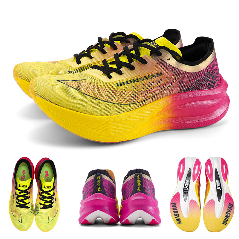 IRUNSVAN, легкие мужские кроссовки для бега, дышащая спортивная обувь, повседневная Удобная Спортивная тренировка унисекс