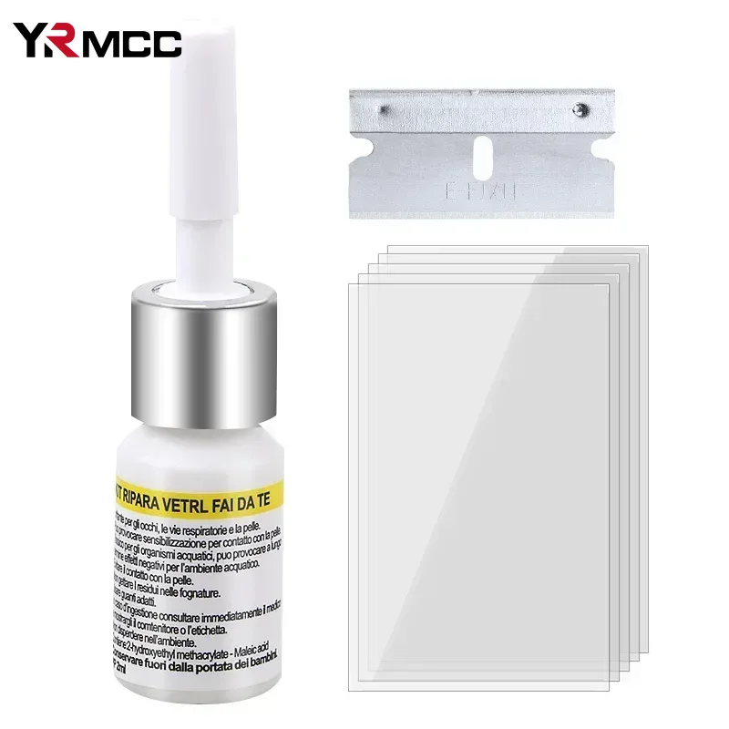 Car Glass Cracked Repair Tool Upgrade Auto Windshield Nano Repair Fluid Windscreen Scratch Crack Restore Car Window Repair Tools