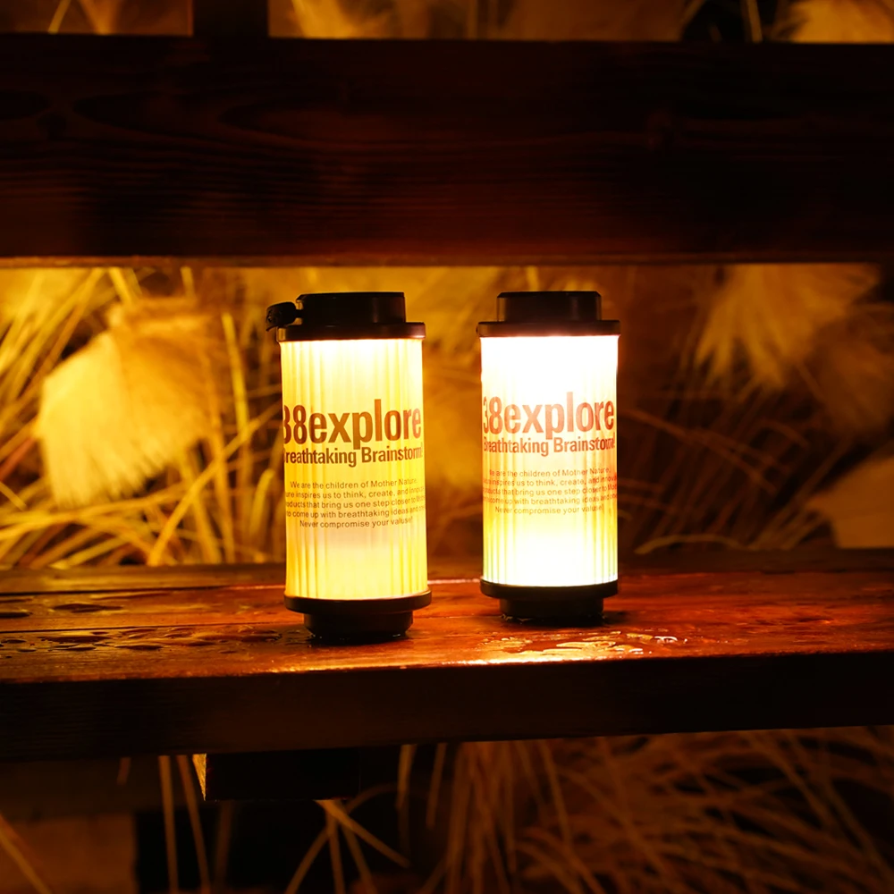 3000mAh 38 explorar lámpara de Camping recargable por USB linterna potente Mini luz LED para cámara suministros de Camping al aire libre