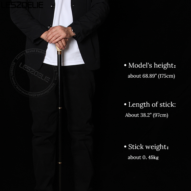 97ซม.หัวสิงโตเรซิ่น Handle Stick ผู้ชายเยอรมัน Beech ไม้ที่ถอดออกได้ไม้เท้าเดินผู้หญิงแฟชั่น Party ตกแต่ง Canes