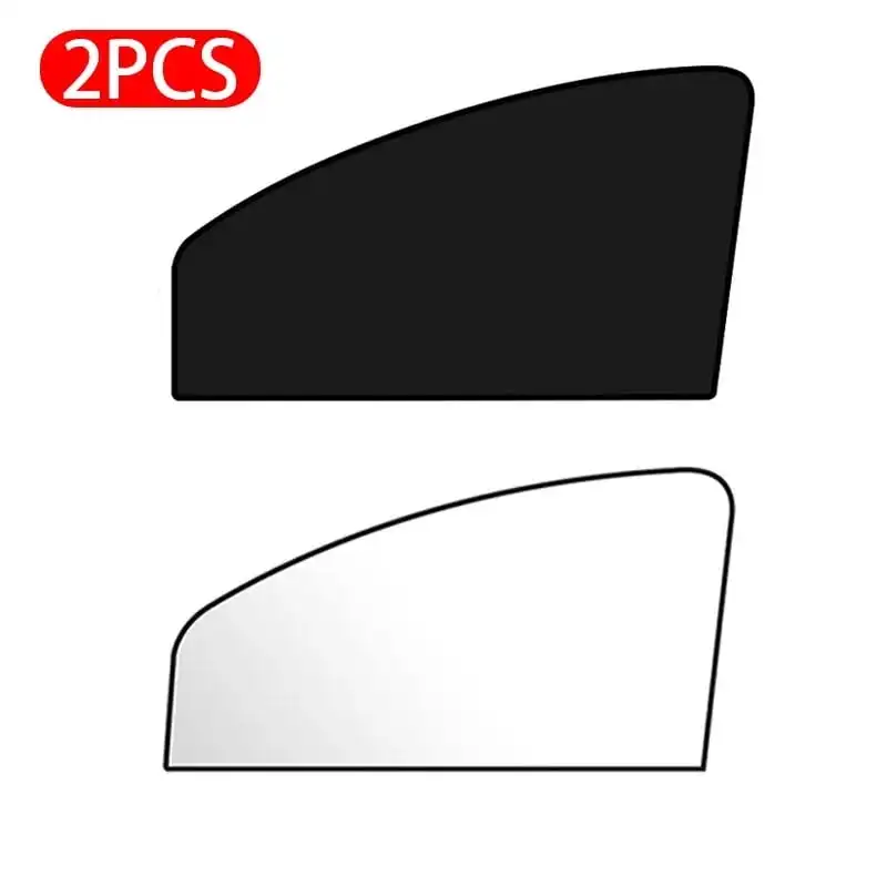 Parasol magnético para ventana lateral de coche, cortinas de privacidad, reflejo UV, antideslumbrante, bloque UV, parasol para ventana delantera/trasera, 2 uds.