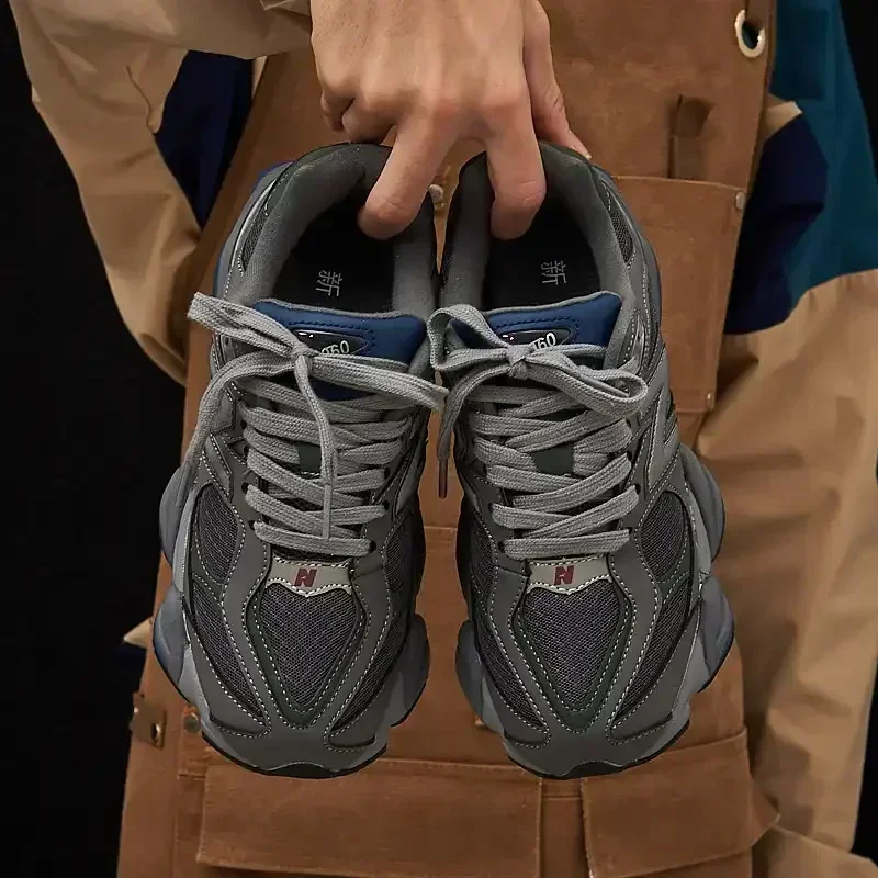 2025 new style,Versatile Dad Shoes Millennium Elephant Hooves Grey Brown Tall Men's and Women's Running shoes Anti-slip column