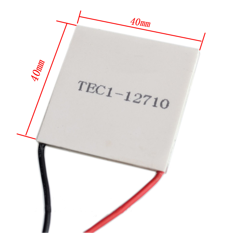 TEC1-12706 12708 Термоэлектрический охладитель Пельтье 40*40 мм 12 В Модуль элемента Пельтье