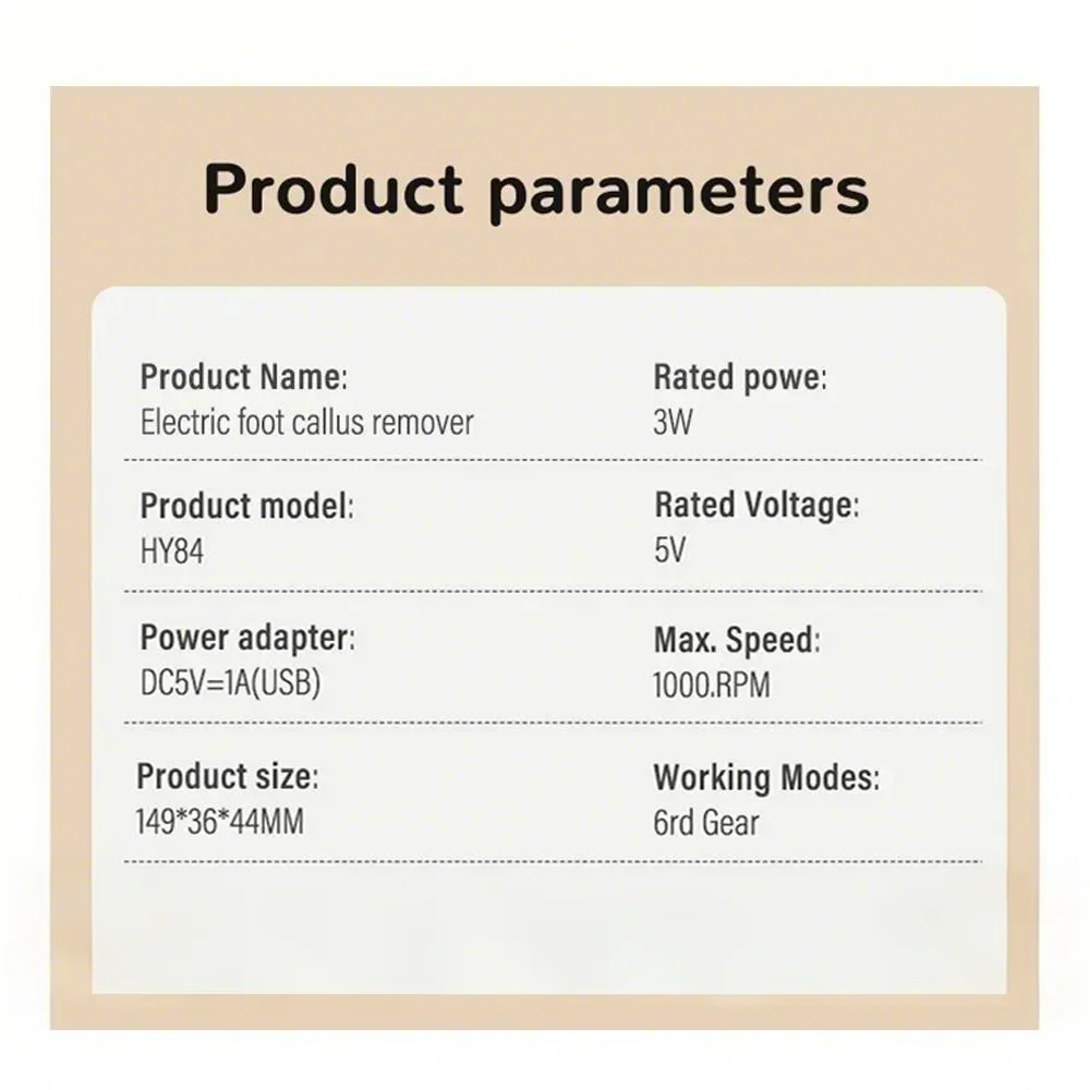 2-in-1 elektrischer Pediküre-Fuß-Hornhautentferner, Fußpflege, elektronischer Fußschleifer und Ersatz-Schleifpapier, Pediküre-Werkzeug für abgestorbene Haut