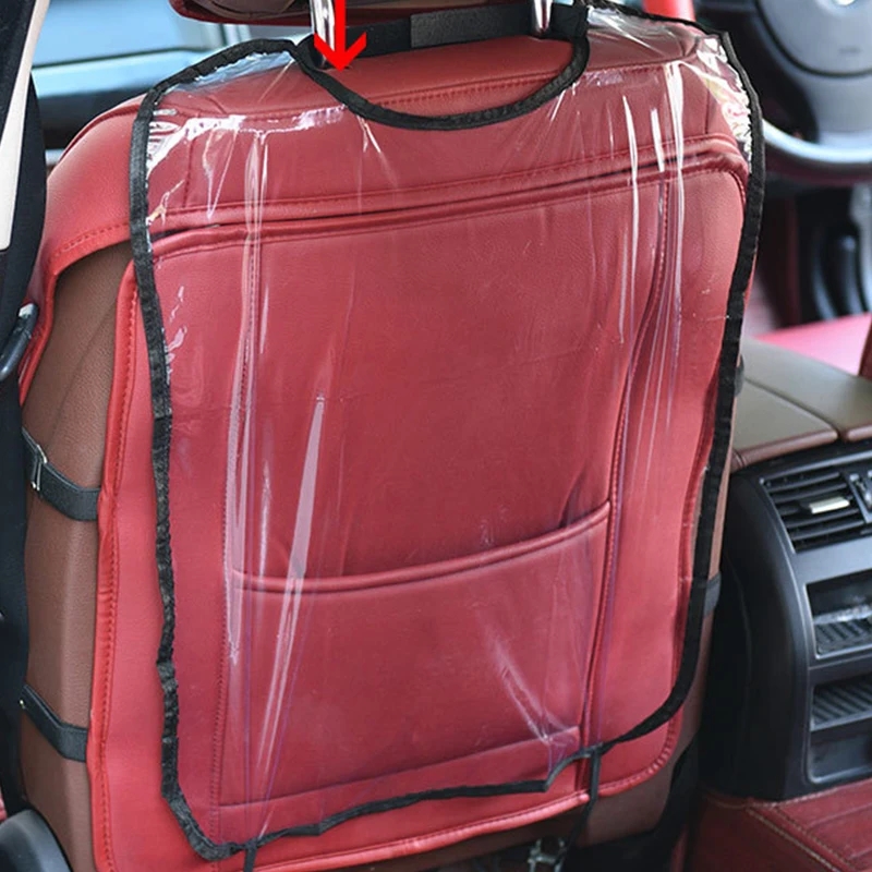 Auto Anti Kick Pad Für Kinder Hinten Sitzbezüge Schutz Anti Kind Kick Pads Sitz Zurück Surround Abdeckung Transparent Anti Schmutzig Abdeckung