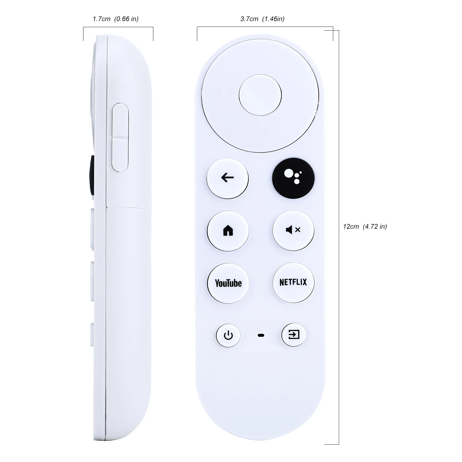 Telecomando vocale sostitutivo per TV Google Chromecast per G9N9N, GA01409-US, GA01920-US, GA019-US, GA01923-US, GA02463