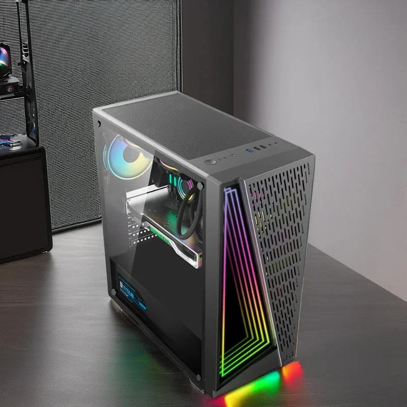 New Style Ultimate Desktops Gamer Core I7-11700K 32GB DDR4 SSD 1T RTX 3070 8G Cheap Price Full case Tower Computer Set Gaming Pc
