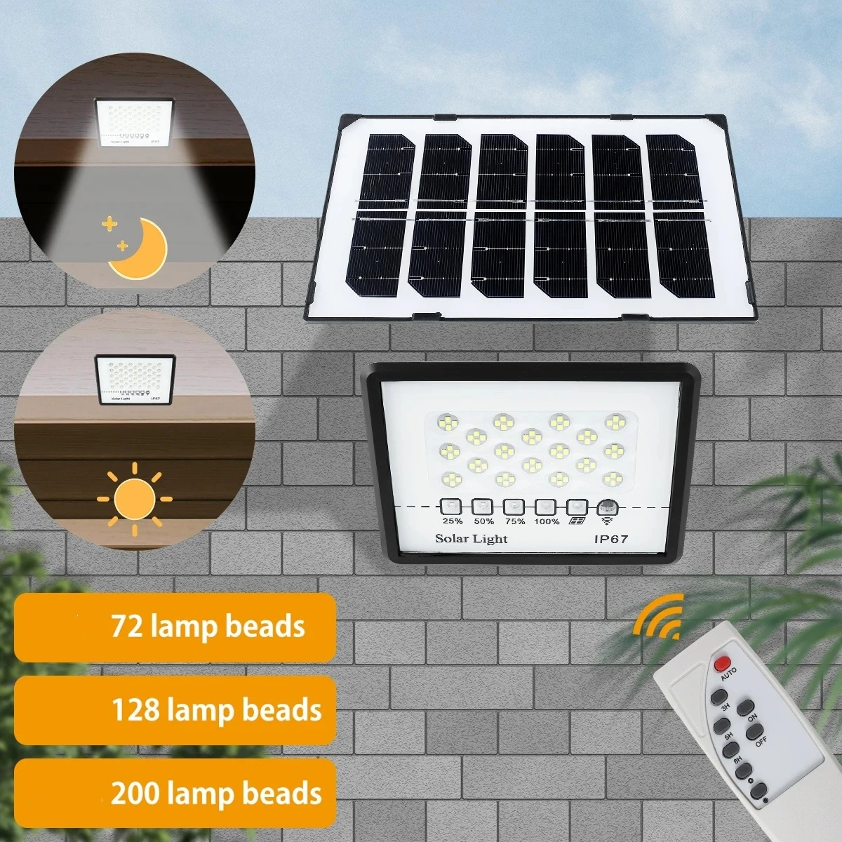 Solar leuchten outdoor garten refletor garten gebäude sonnenlicht ip67 wasserdichte lampe strahler not beleuchtung wand leuchte