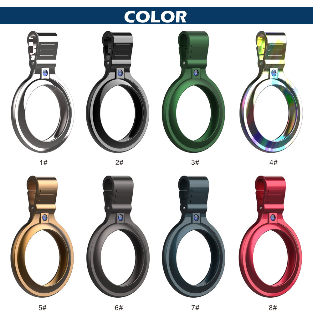 Apple Airtagの保護カバー,金属製の紛失防止カバー