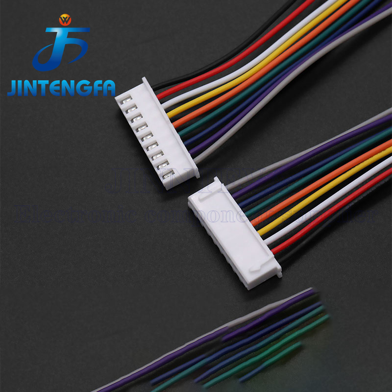 10 Sätze/los JST XH2.54 XH 2,54mm Draht Kabel Stecker 2 3 4 5 6 7 8 9 10 11 12 Pin Pitch Stecker Buchse 20 cm Draht Länge