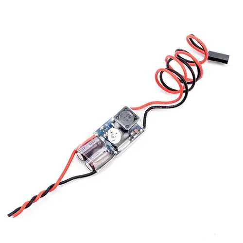 FPV UBEC 5V 5A El ruido más bajo BEC Regulador de conmutación antiinterferencias de blindaje completo para piezas de modelo RC
