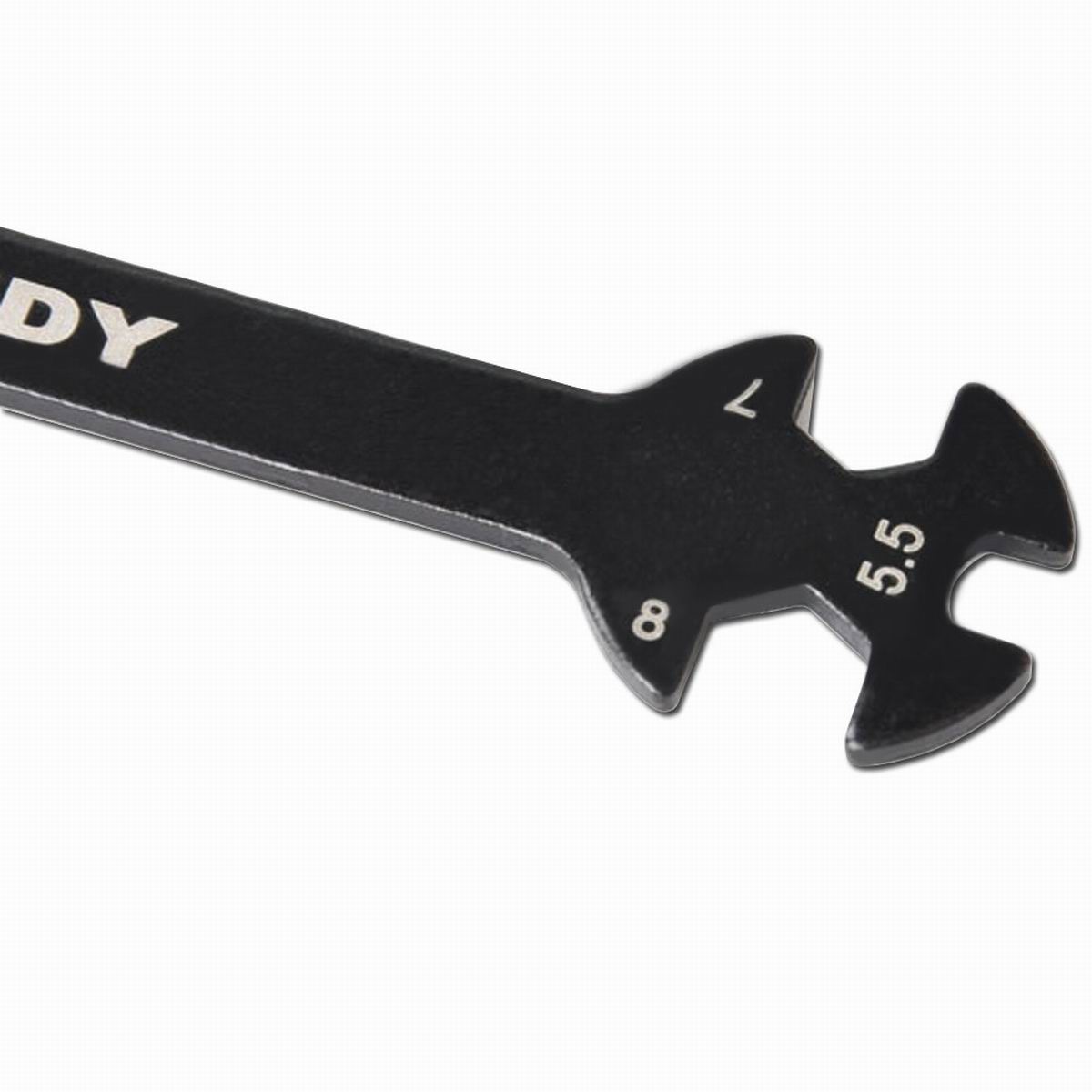 RC Dụng Cụ 6 Trong 1 Cờ Lê Công Cụ/3/4/5/5.5/7/8Mm Cho Turnbuckles Với Các Loại Hạt Đa Năng Xe Đua Đồ Chơi Phần