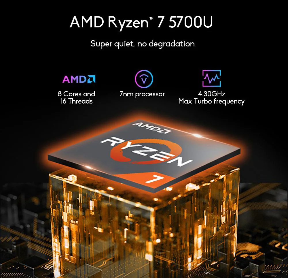 Ninkear a15 plus 15,6-Zoll-Laptop, amd ryzen7 5700u 8 Kerne 15,6 GHz, 4,3x1920 ips fhd Bildschirm, 32GB DDR4 RAM 1TB SSD, WLAN 1080